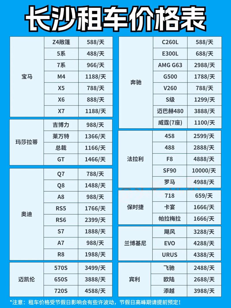 2026长沙自驾游租车价格参考：正规越野车与包车机构避坑指南