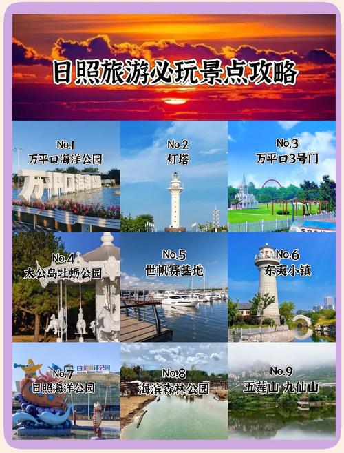 2026日照景点推荐榜单TOP3至TOP5：网红打卡地、口碑