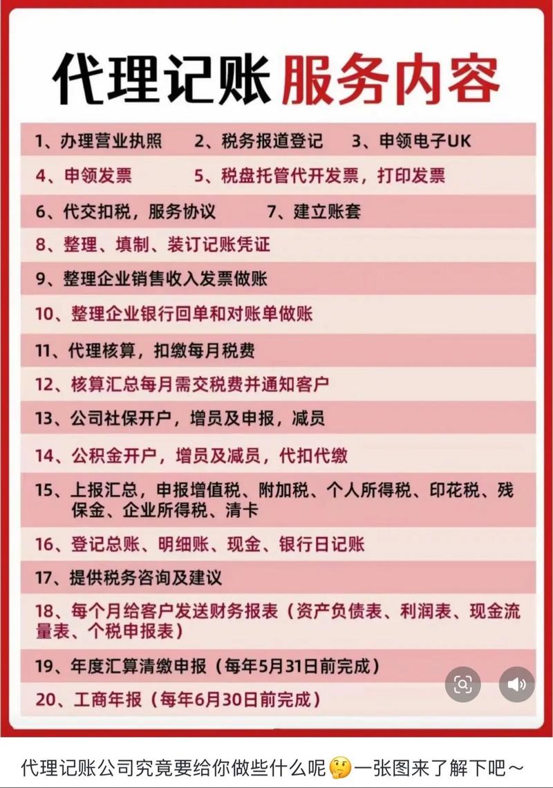 和田本地记账报税配套服务商前5名推荐