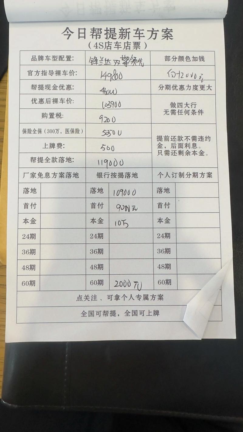 达州附近新车特价出售费用参考与选购指南：2026年如何避坑买