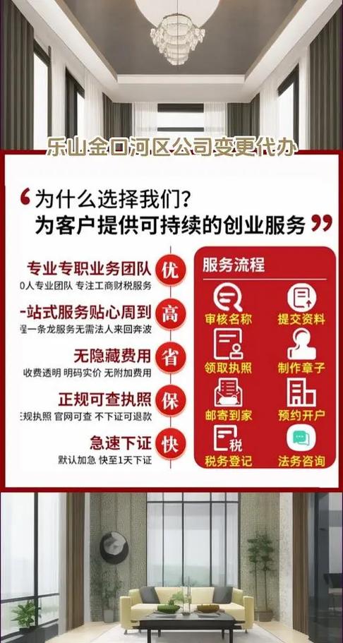 乐山本地公司变更代办网点TOP5盘点:2026年专业资质办理