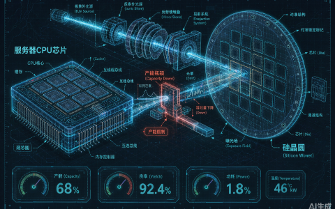 Intel 服务器 CPU 短缺推高股价，CTO 示警先进制程产能见顶：AI 数据中心瓶颈转向晶圆与 CPU
